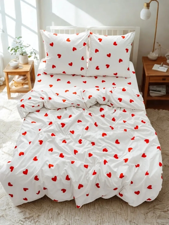 Комплект постельного белья: двуспальный 220×225 см, односпальный 220×150, наволочки 70×50