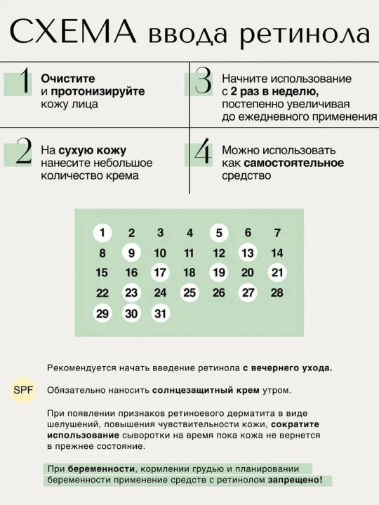Крем для лица от морщин, пигментных пятен, ретинол, коллаген, витамин C Art&Fact