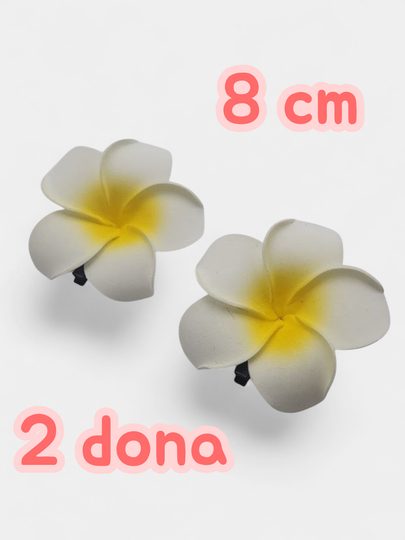 Soch qisqichi, gavayi uslubidagi gul, nevidimka, zakolka - 