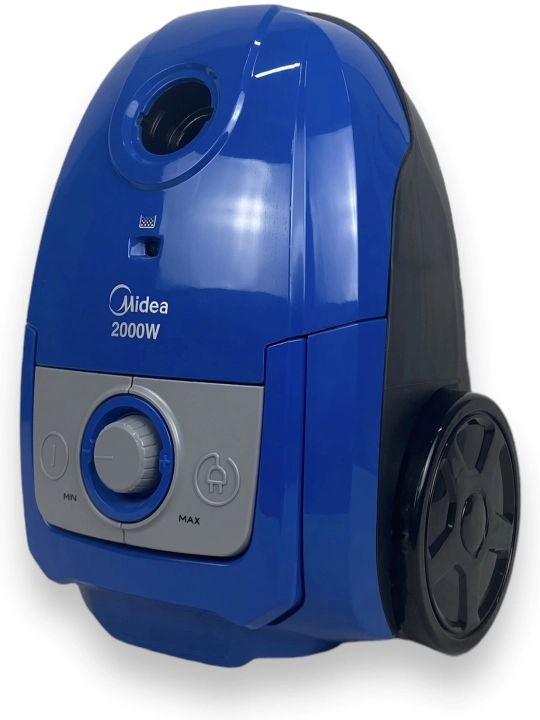 Midea changyutgichi – 1800-2000 Vt quvvat, 360 Vt so‘rish kuchi, HEPA filtri, uy uchun
