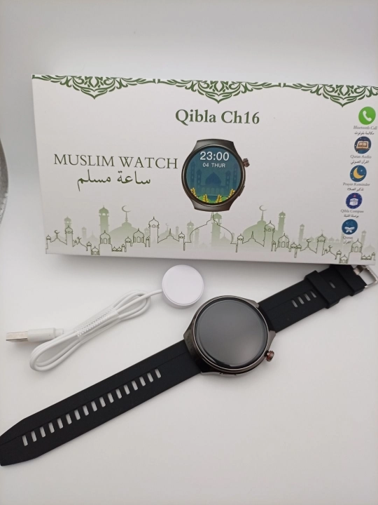 Aqilli soat Muslim watch musulmonlar uchun, 5 vaqt nаmoz, Qur'on, erkaklar uchun