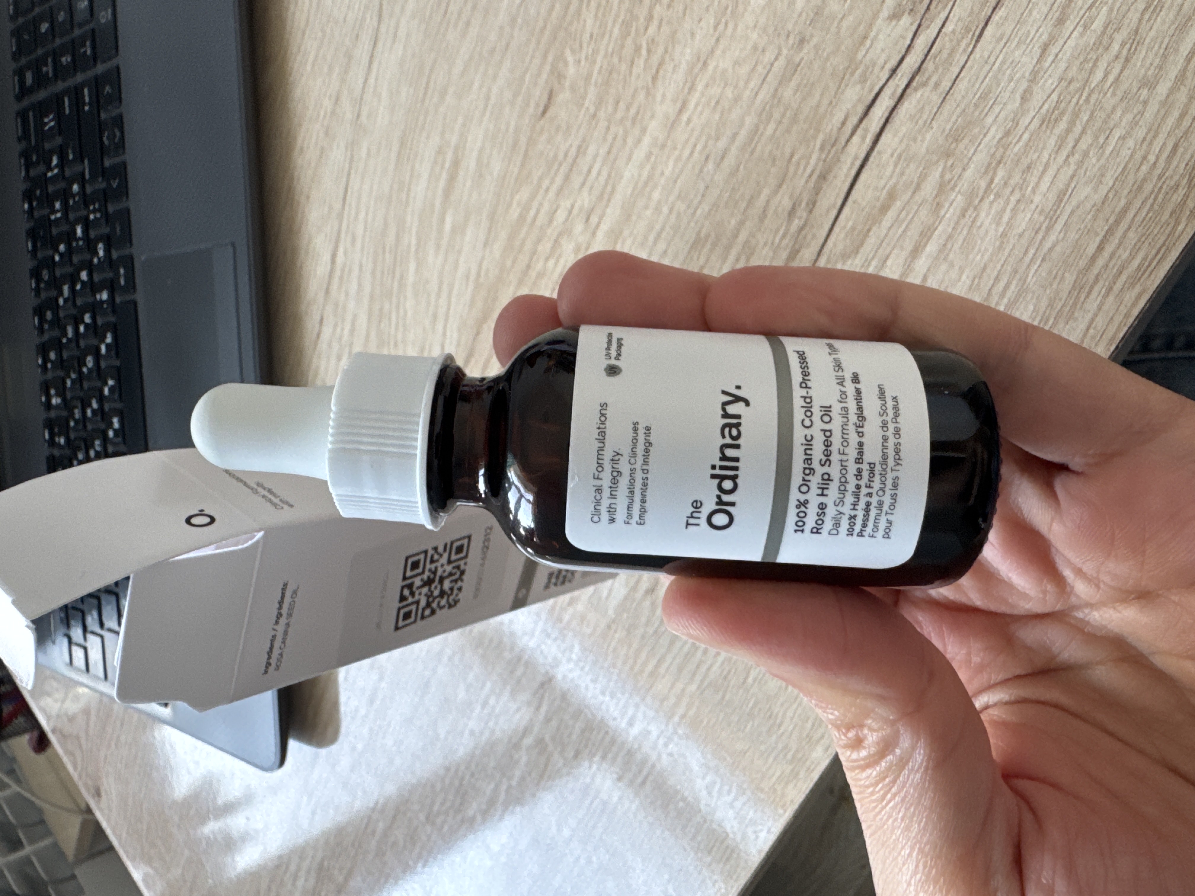The Ordinary Rose Hip Seed Oil – масло шиповника для лица и тела, 30 мл