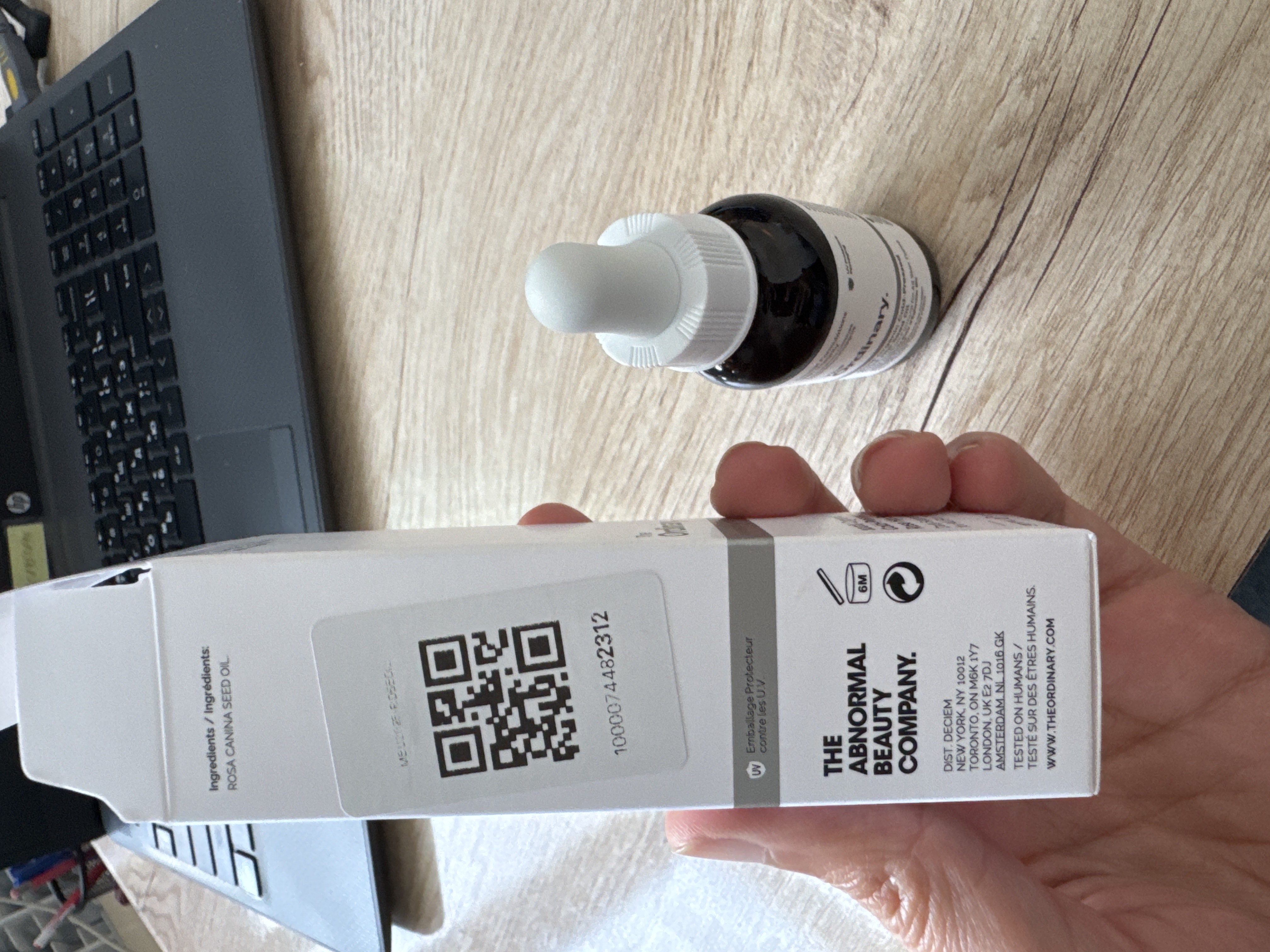 The Ordinary Rose Hip Seed Oil – масло шиповника для лица и тела, 30 мл