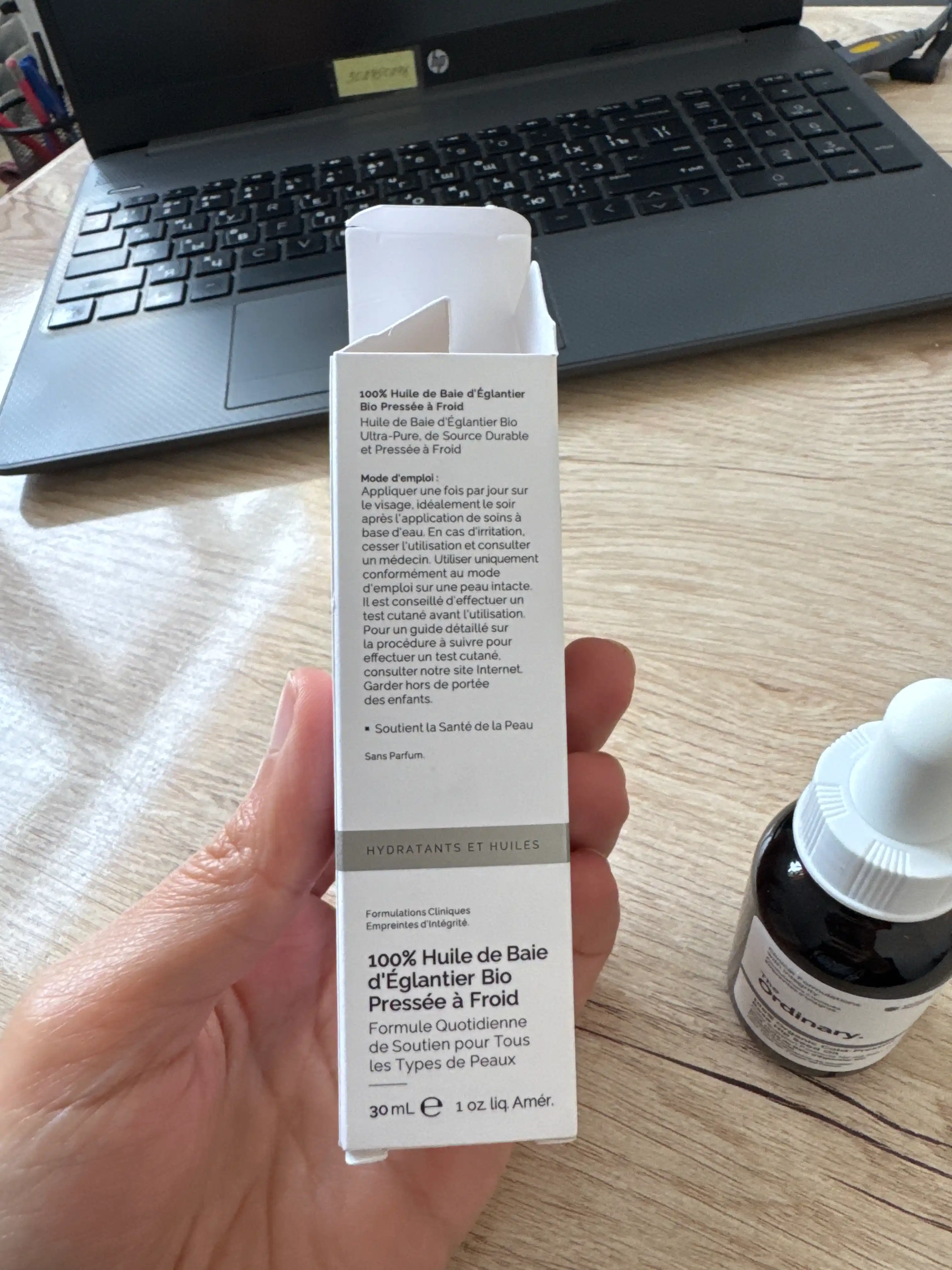 The Ordinary Rose Hip Seed Oil – масло шиповника для лица и тела, 30 мл