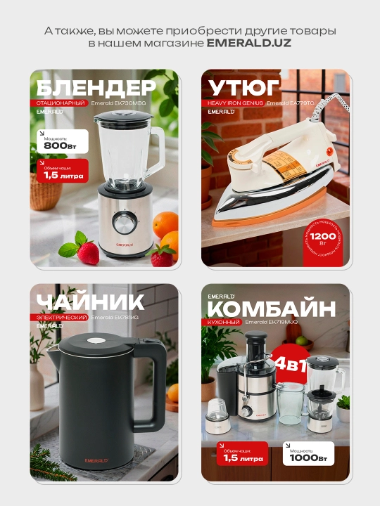 Утюг паровой Emerald EA503SG