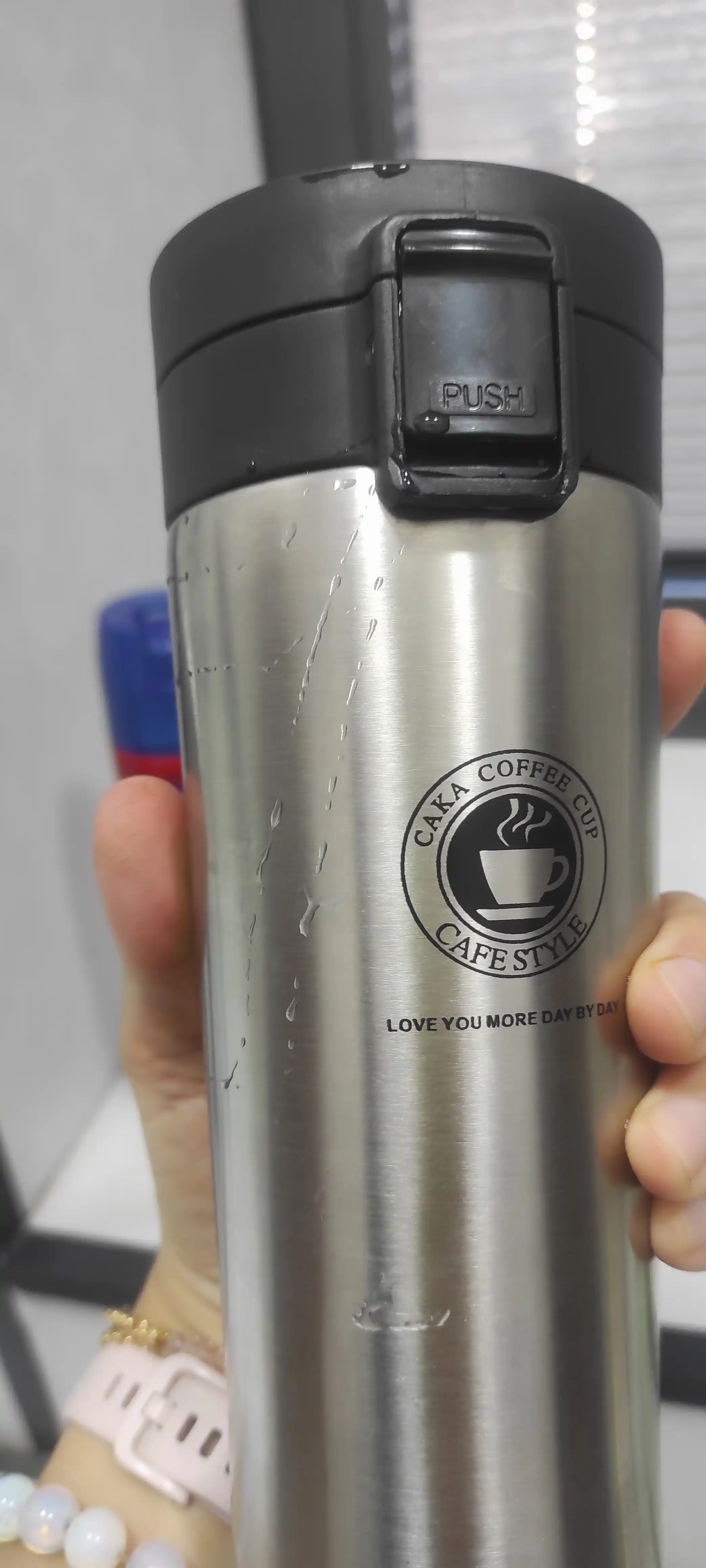 Choy va qahva uchun zanglamaydigan po‘latdan yasalgan termokrujka, qahva termokrujkasi, 500 ml