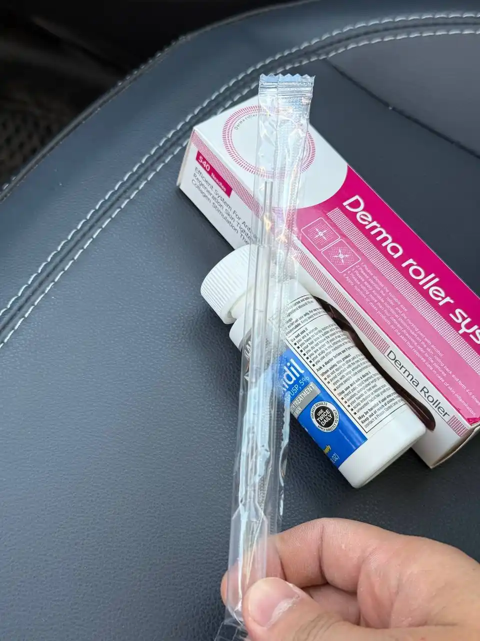 Миноксидил Мезороллер для лица Derma Roller System