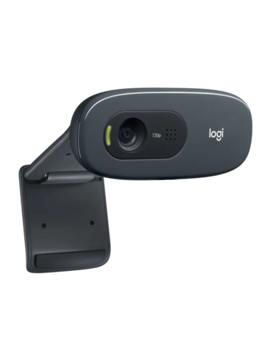 Веб-камера Logitech C270 HD, 720p, автокоррекция света, USB, с микрофоном, с гарантией