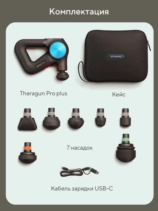Перкуссионный массажер Theragun PRO Plus
