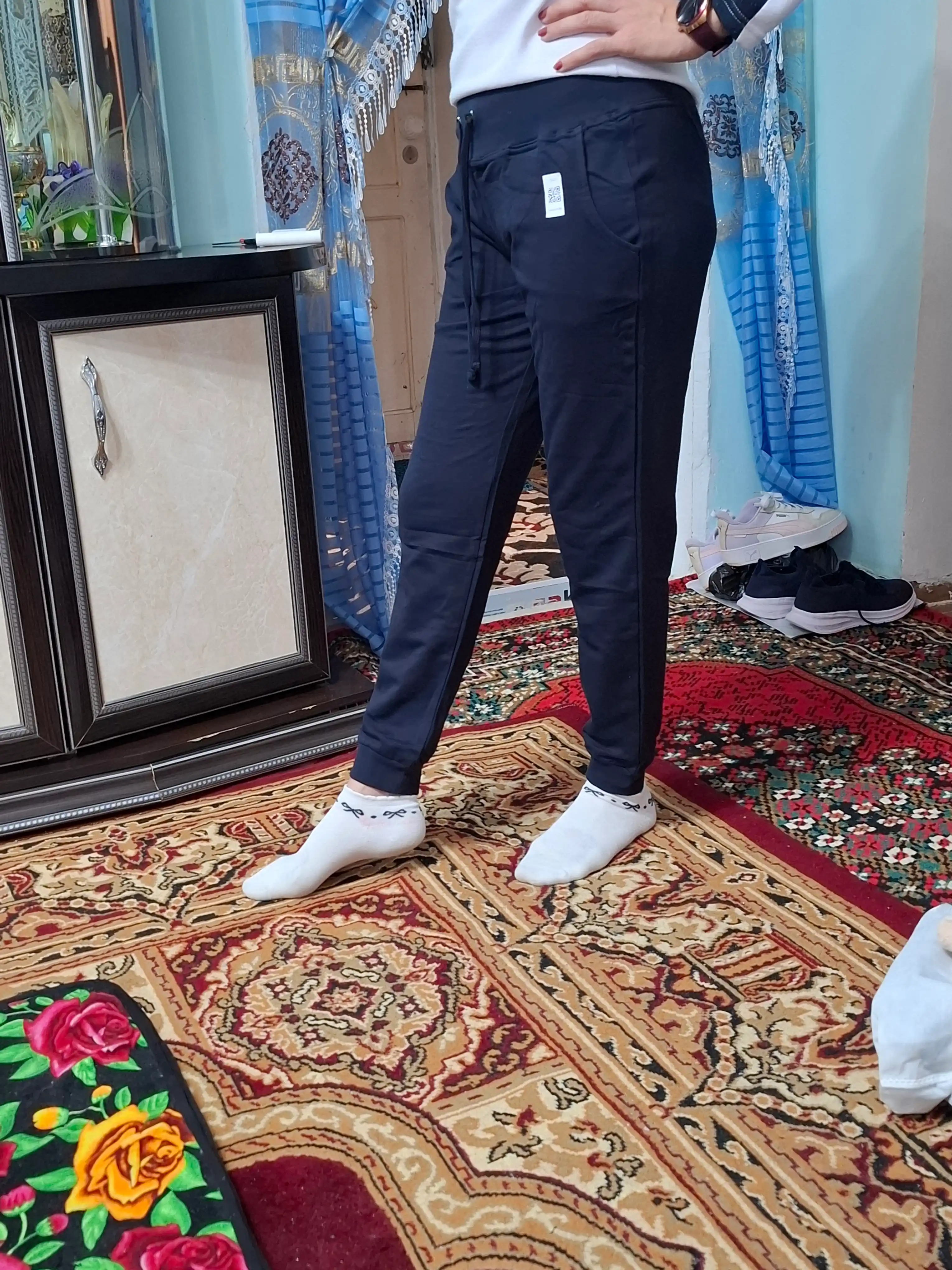 Sport trikotaj shimlari, triko ayollar uchun, nachosiz
