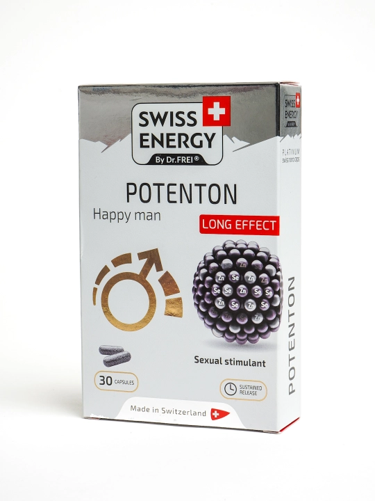 Erkaklar uchun vitaminlar, L фrginin, Swiss Energy Potenton, 30 dona, testosteron