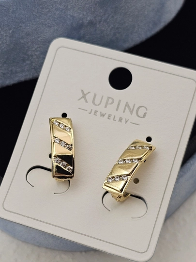 Серьги для девочек и женщин, Xuping — 1001PRT-XUPINGC-МЕДН