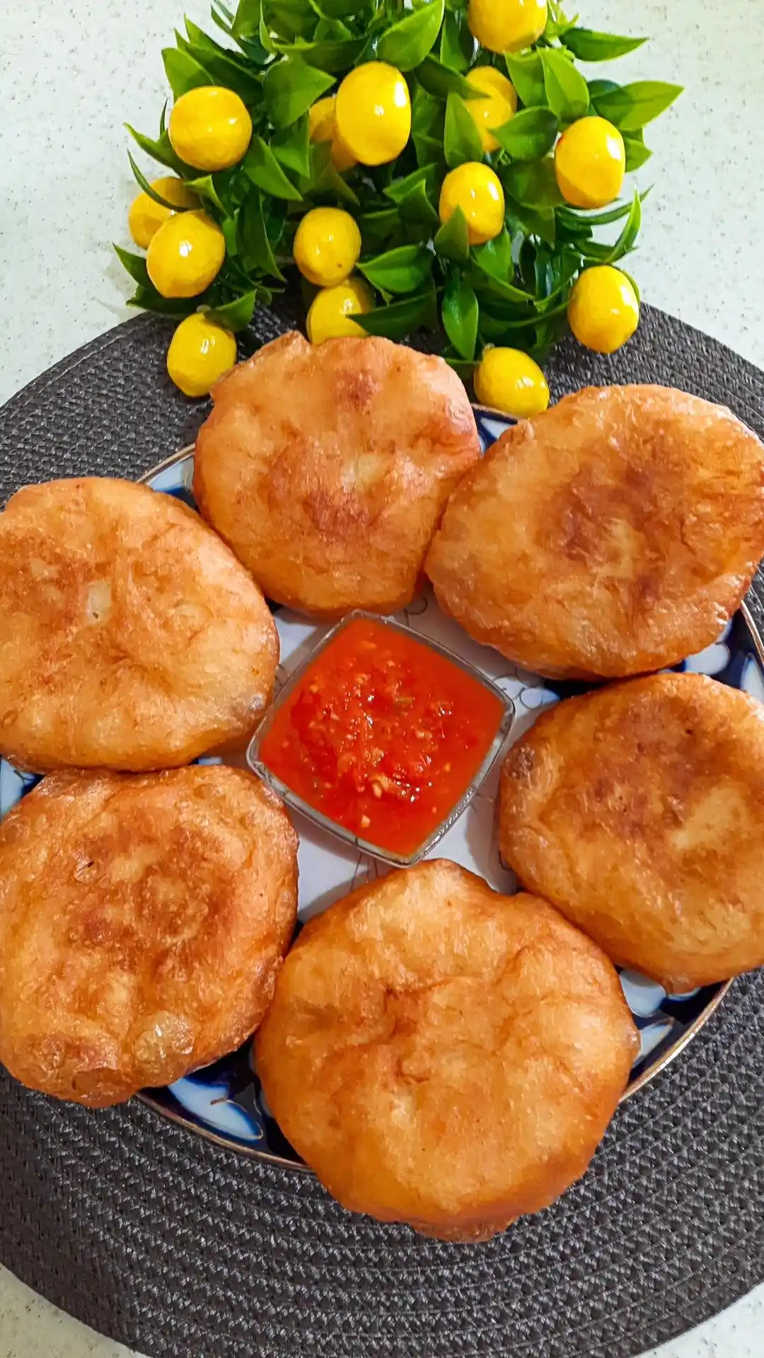 Искусственный букет с лимонами