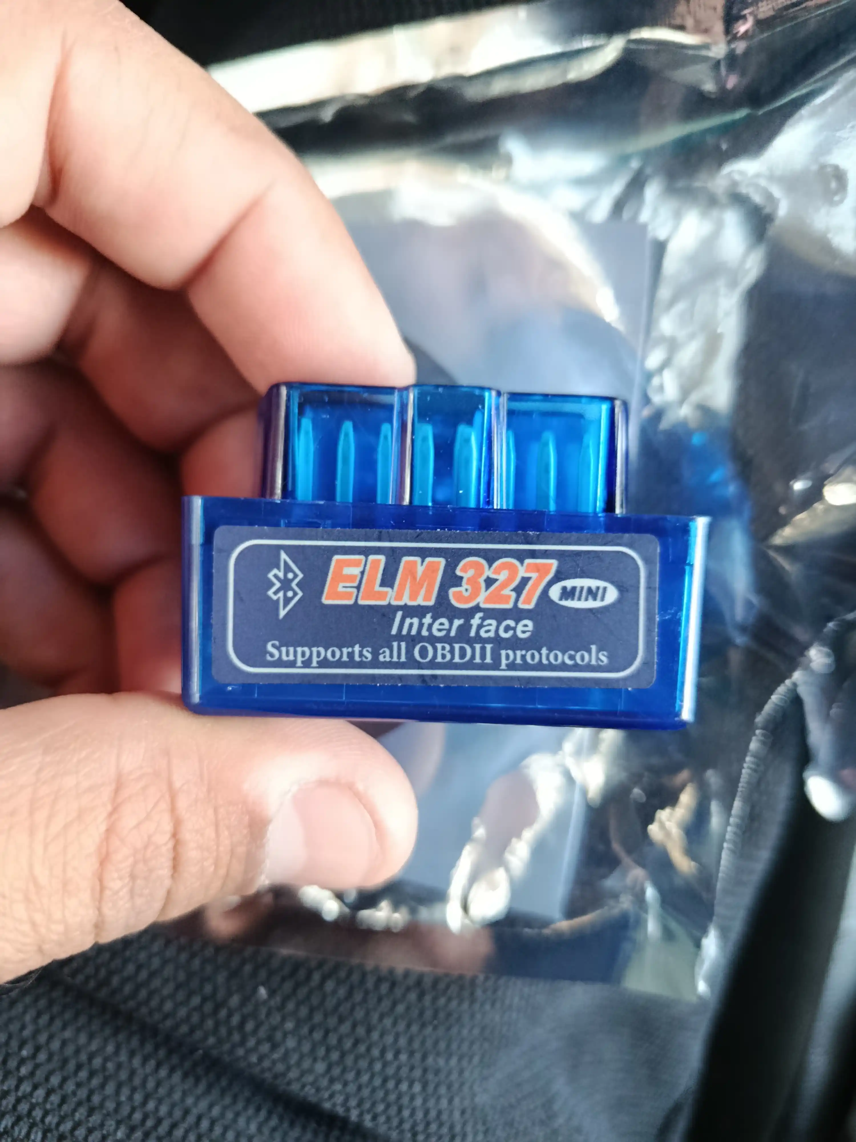 Avtodiagnostik xatolik skaneri ELM327 OBD2 V2.1, Android, Bluetooth