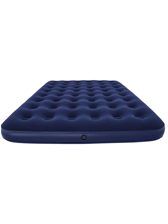Надувной матрас Airbed удобный, прочный, флокированный, одно и двуспальный