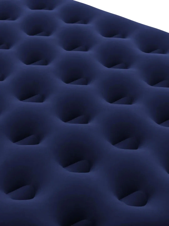Надувной матрас Airbed удобный, прочный, флокированный, одно и двуспальный