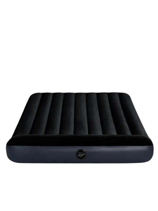 Надувной матрас Airbed удобный, прочный, флокированный, одно и двуспальный