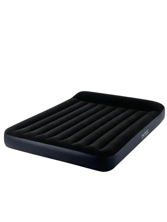 Надувной матрас Airbed удобный, прочный, флокированный, одно и двуспальный