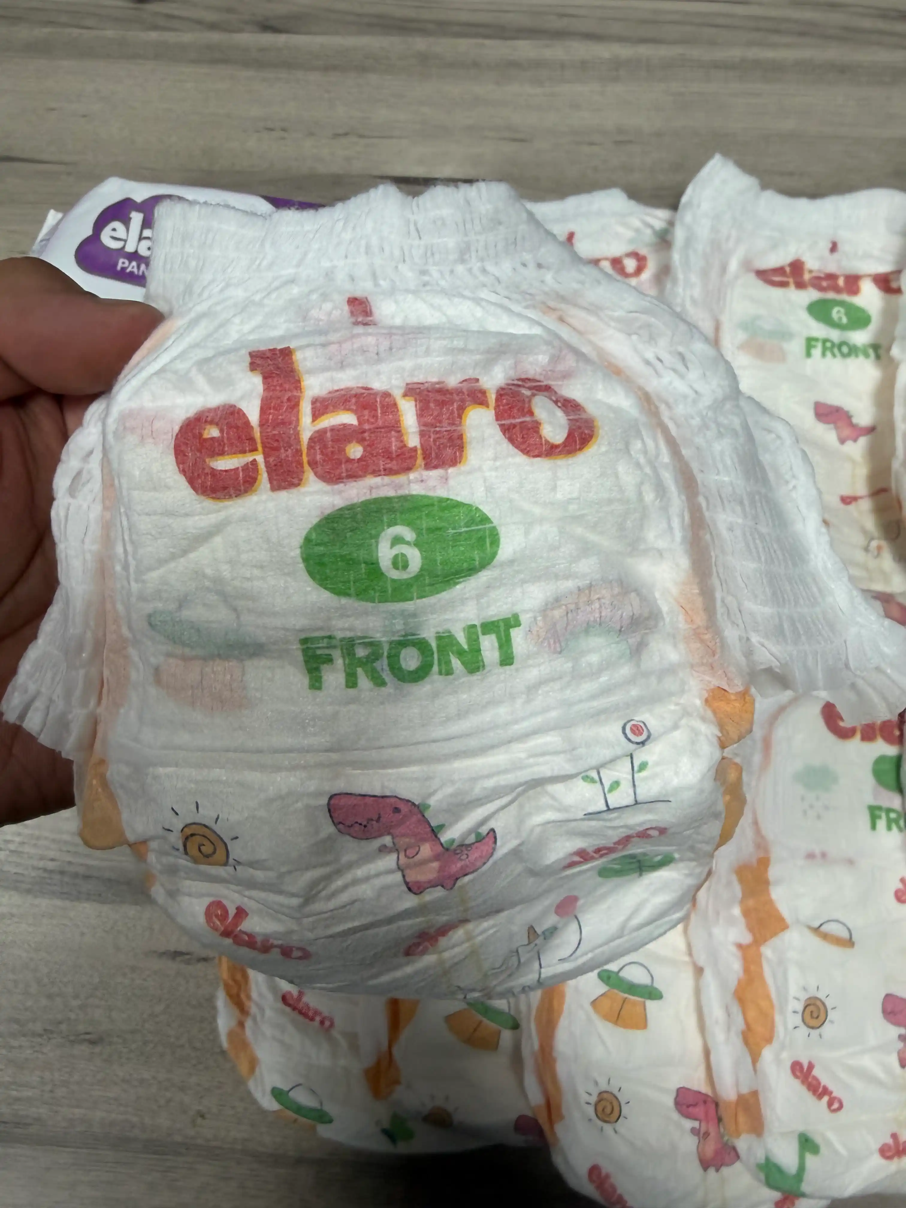 Elaro PANTS ichki ishton tagliklari, bir martalik bolalar tagliklari, xavfsiz himoya