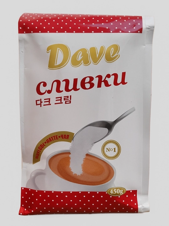 Сливки Dave растворимые, 150 г, 450 г - 