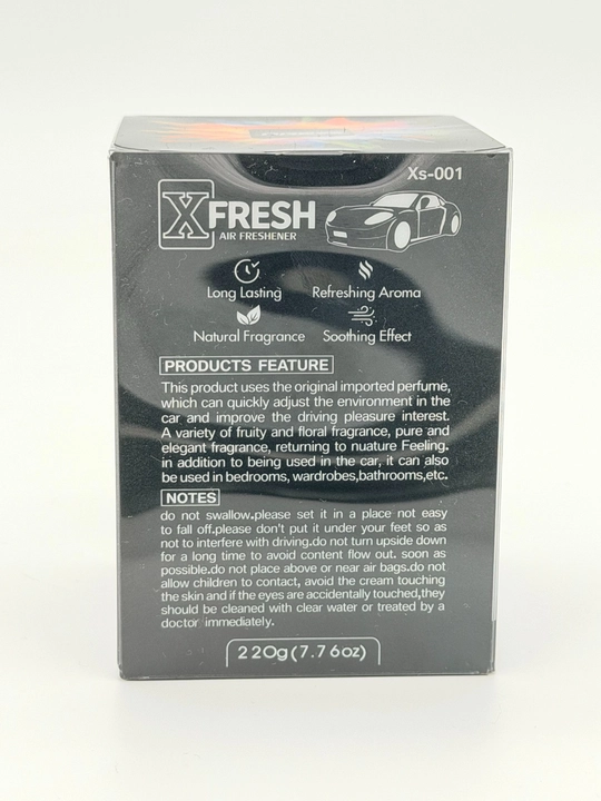 SAMEILI X Fresh havo tozalagichi, avtomobillar va xonalar uchun, 220 g