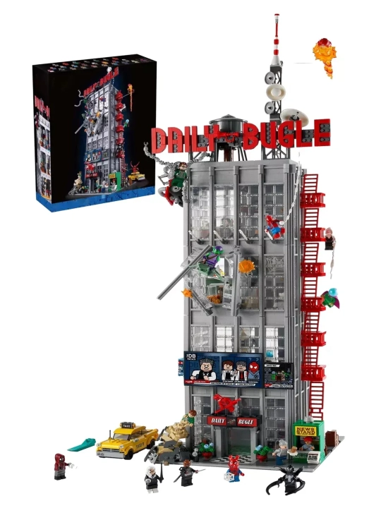 Konstruktor to‘plami Marvel Tahririyati Deyli Bugl LEGO analogi