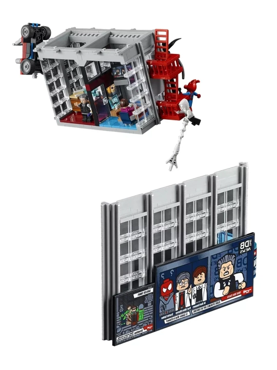 Konstruktor to‘plami Marvel Tahririyati Deyli Bugl LEGO analogi