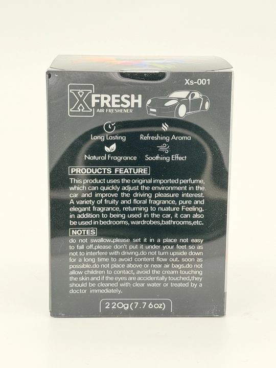 SAMEILI X Fresh havo tozalagichi, avtomobillar va xonalar uchun, 220 g