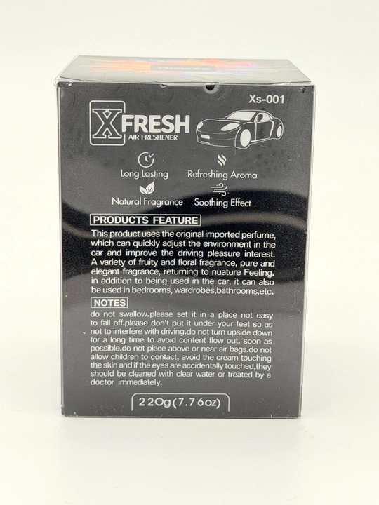 SAMEILI X Fresh havo tozalagichi, avtomobillar va xonalar uchun, 220 g