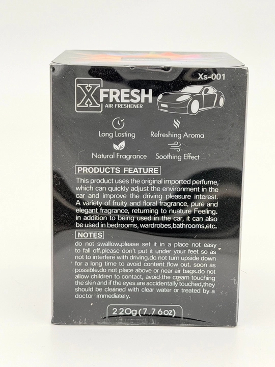 SAMEILI X Fresh havo tozalagichi, avtomobillar va xonalar uchun, 220 g