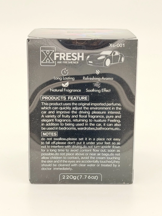 SAMEILI X Fresh havo tozalagichi, avtomobillar va xonalar uchun, 220 g