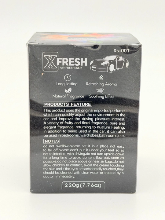 SAMEILI X Fresh havo tozalagichi, avtomobillar va xonalar uchun, 220 g
