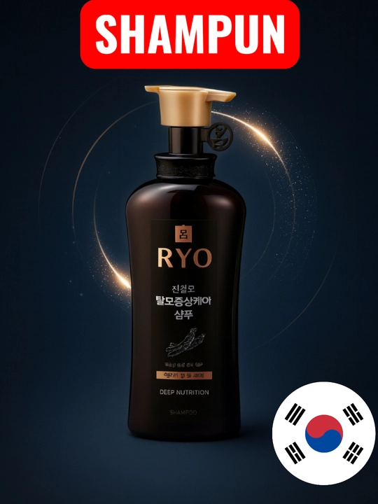 Шампунь Ryo, для ухода за поврежденными волосами, против выпадения волос, 550 мл  - 