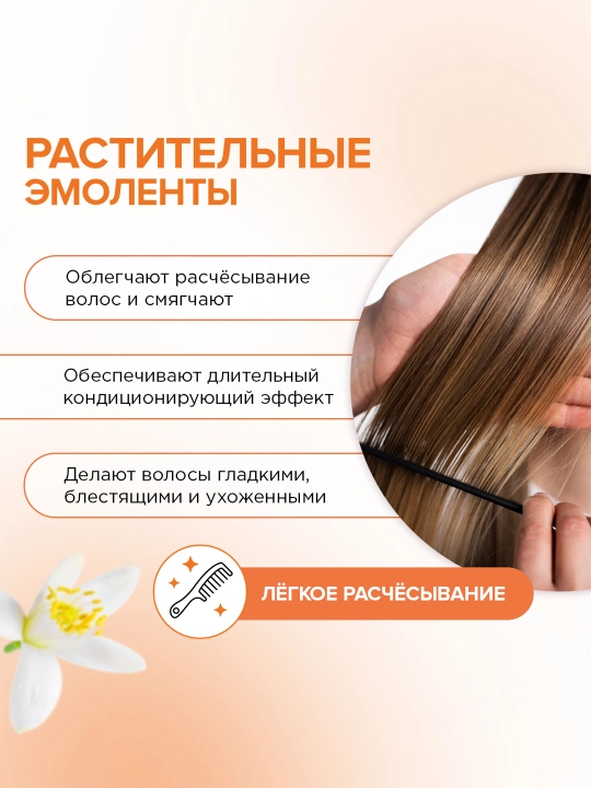 Бальзам для волос SYNERGETIC "Максимальное питание и восстановление", 400 мл