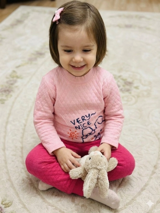 Kuz-qishgi issiq pijama bolalar uchun — o‘g‘il va qizlar uy kiyimi