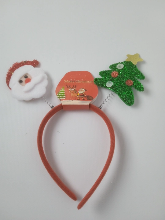 Yangi yil hoshiyasi, prujinali archali Santa
