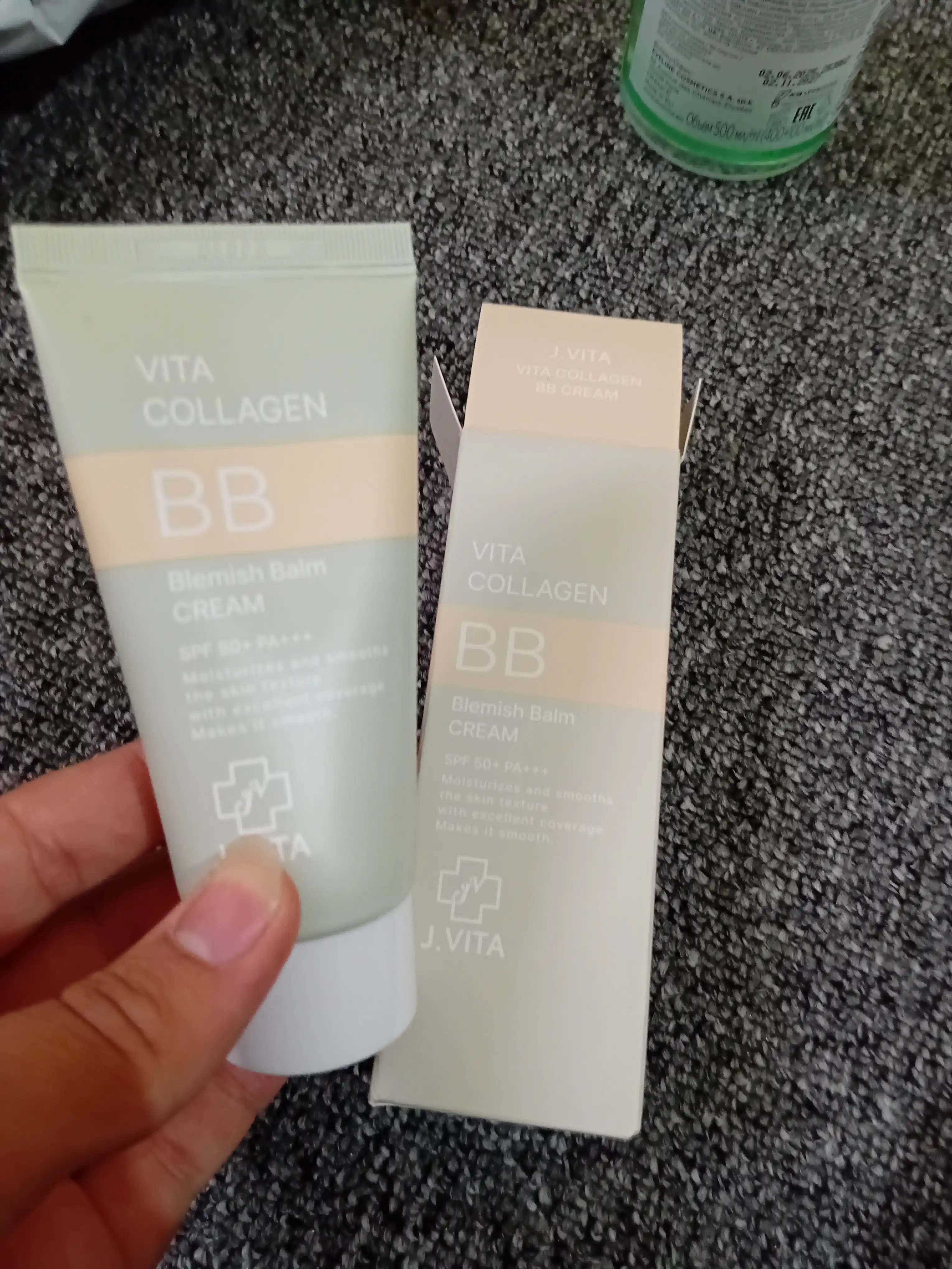 Tonalniy J. Vita Collagen BB Krem -Tonalka, Quyoshdan Himoya Qiluvchi va Kollagenli, 50 g