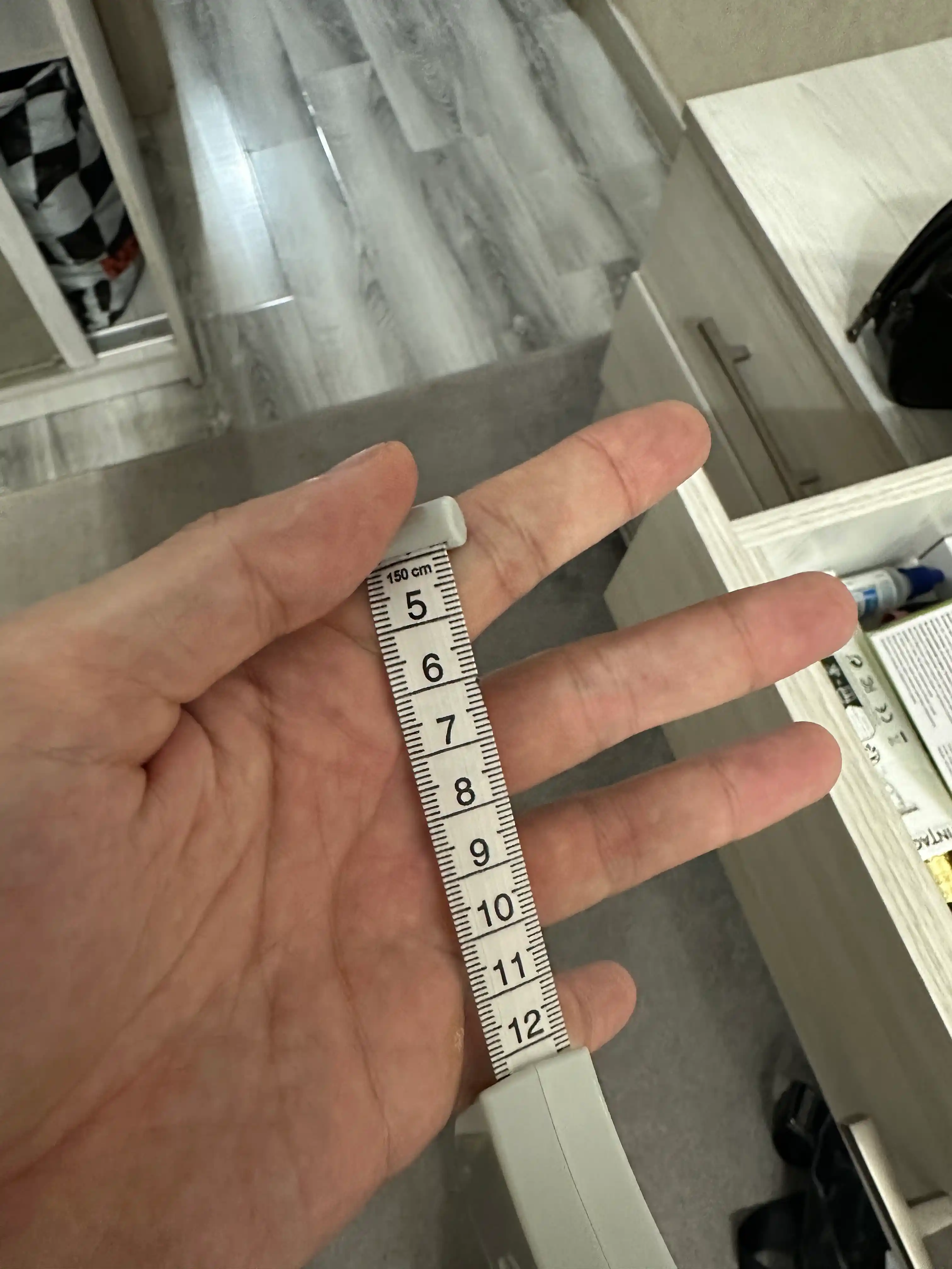 Santimetrli lenta, ikki tomonlama, tikuvchilik, tana uchun, tikuv uchun