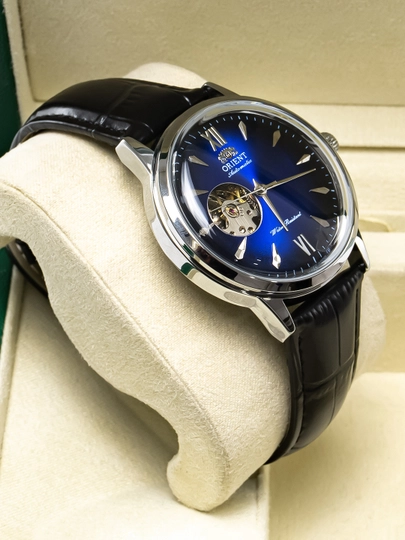 Orient Open Heart — Мужские автоматические наручные часы — MICRO1-ORIENT210-ТЕМНСИН