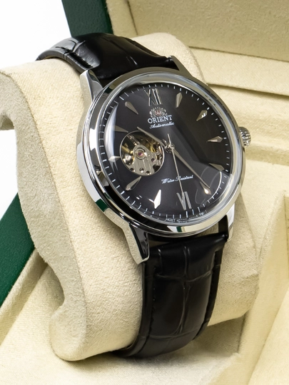 Orient Open Heart — Мужские автоматические наручные часы — MICRO1-ORIENT210-ЧЕРН