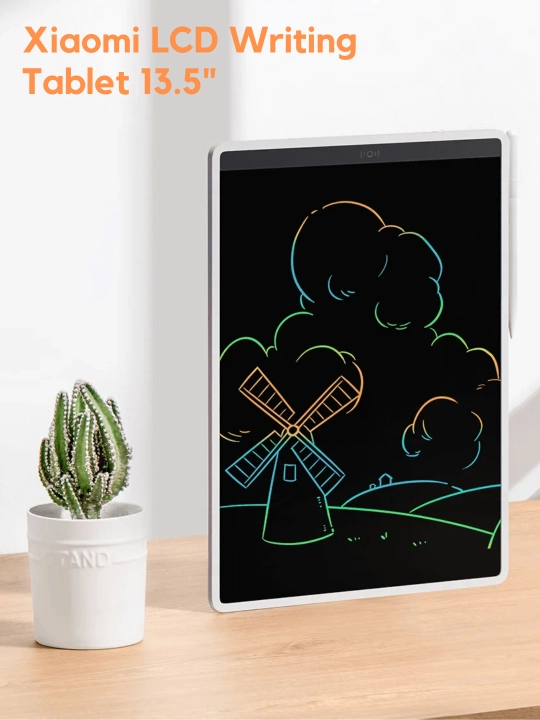 Графический планшет Xiaomi LCD Writing Tablet 13,5",цветной,с магнитным Стилус в комплекте - 