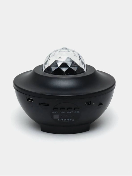 LED tungi chiroq masofadan boshqarish pulti va Bluetooth karnayli yulduzli osmon projektor
