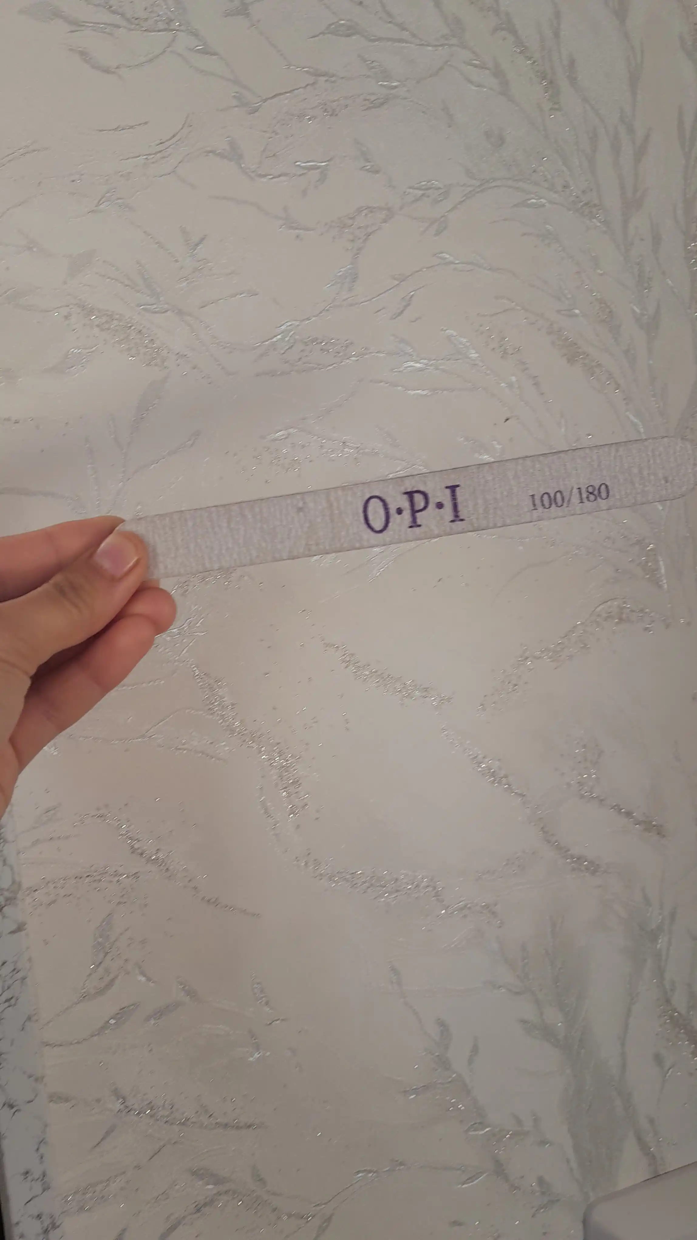 Пилка для ногтей OPI 100/180 длина 18 см
