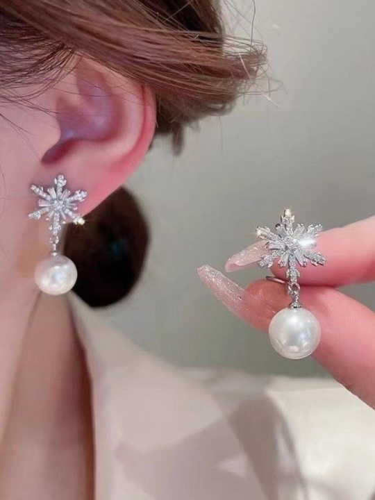 Серьги жемчужные