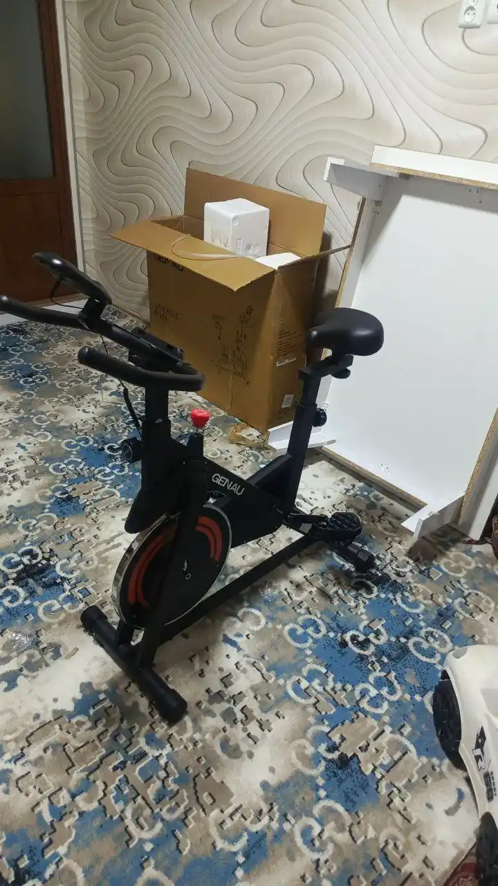 Велотренажер Genau Spin Bike W101, маховик 8 кг, максимальный вес 120 кг *SB1-05A