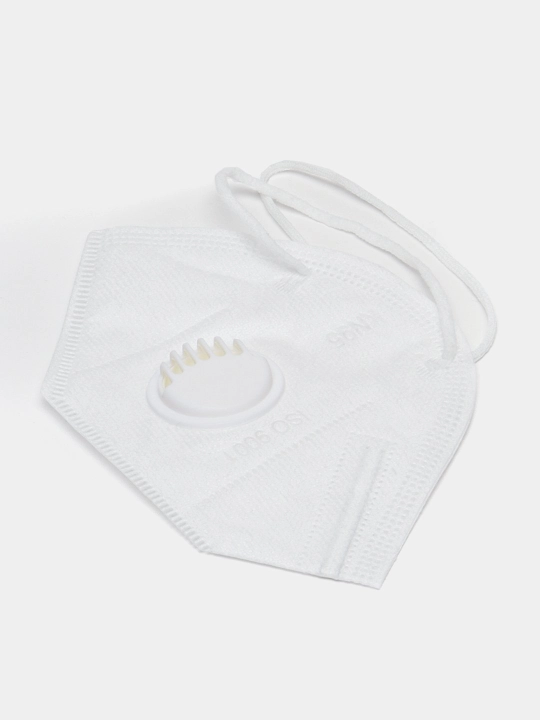 Tibbiy niqob, burun uchun filtrli, 5ta to‘plam, respirator, dorixona, changdan himoya, KN95 FFP2