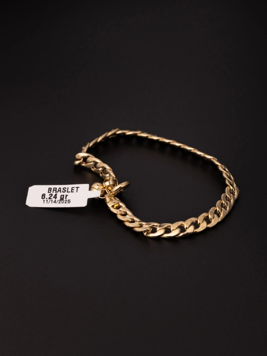 Золотой браслет GOLDWISH, Royal Chain, 585 проба, вес 6,24 г, размер 18–21 - 