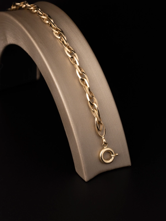 Золотой браслет GOLDWISH «Royal Chain» — 585 проба, вес 5,21 г, размер 18–21 - 