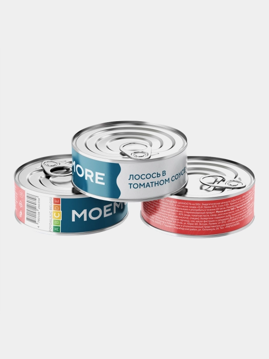 MOEMORE konservalari Losos pomidor sousida 160 g