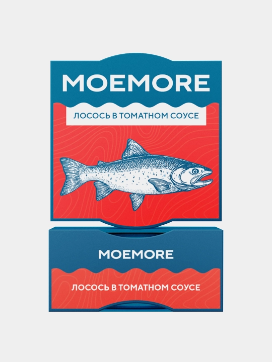 MOEMORE konservalari Losos pomidor sousida 160 g